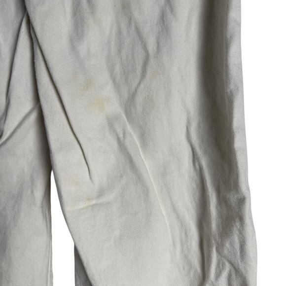 Wrangler Worldwide 661 White Wide Leg High Rise Denim Jeans Size 26 - Picture 13 of 16